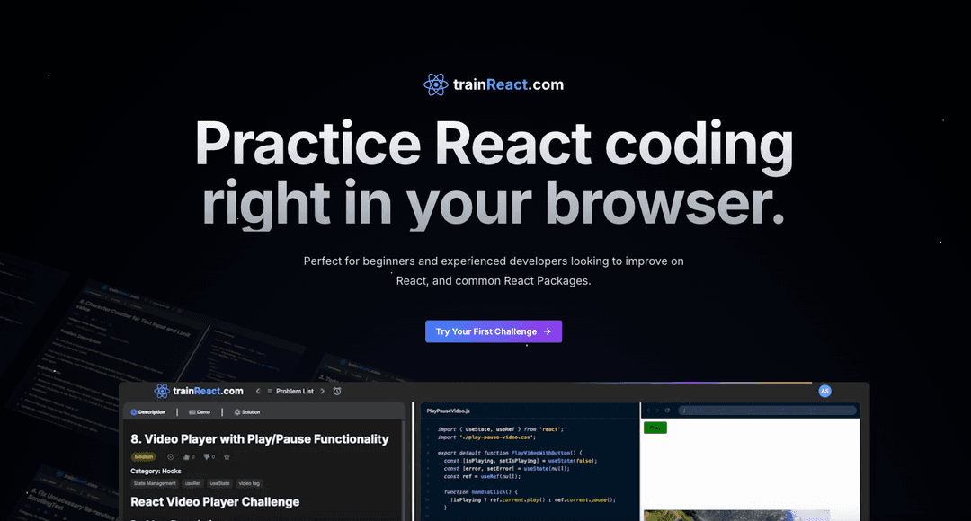 trainreact.com